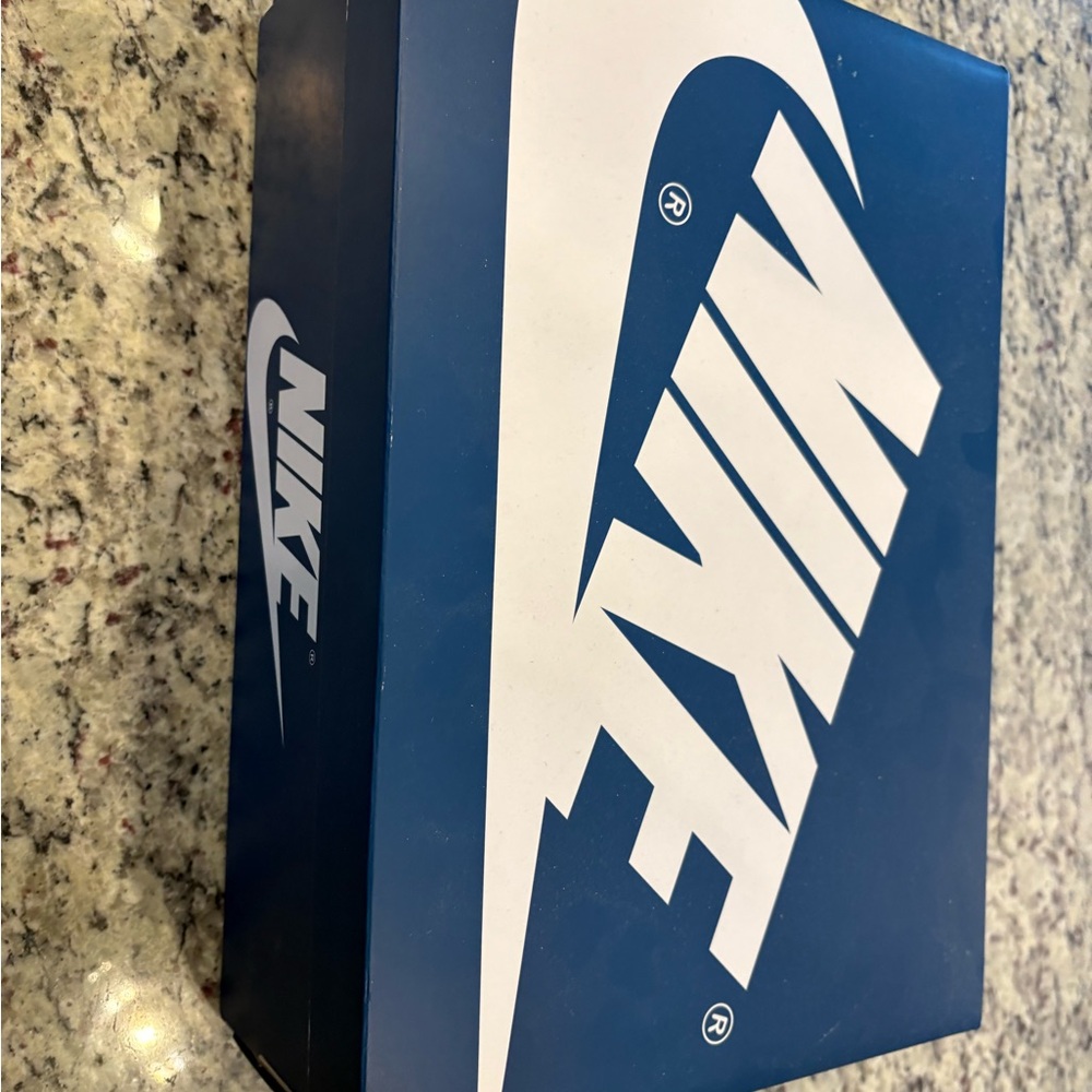 Nike Blue and White Logo Box